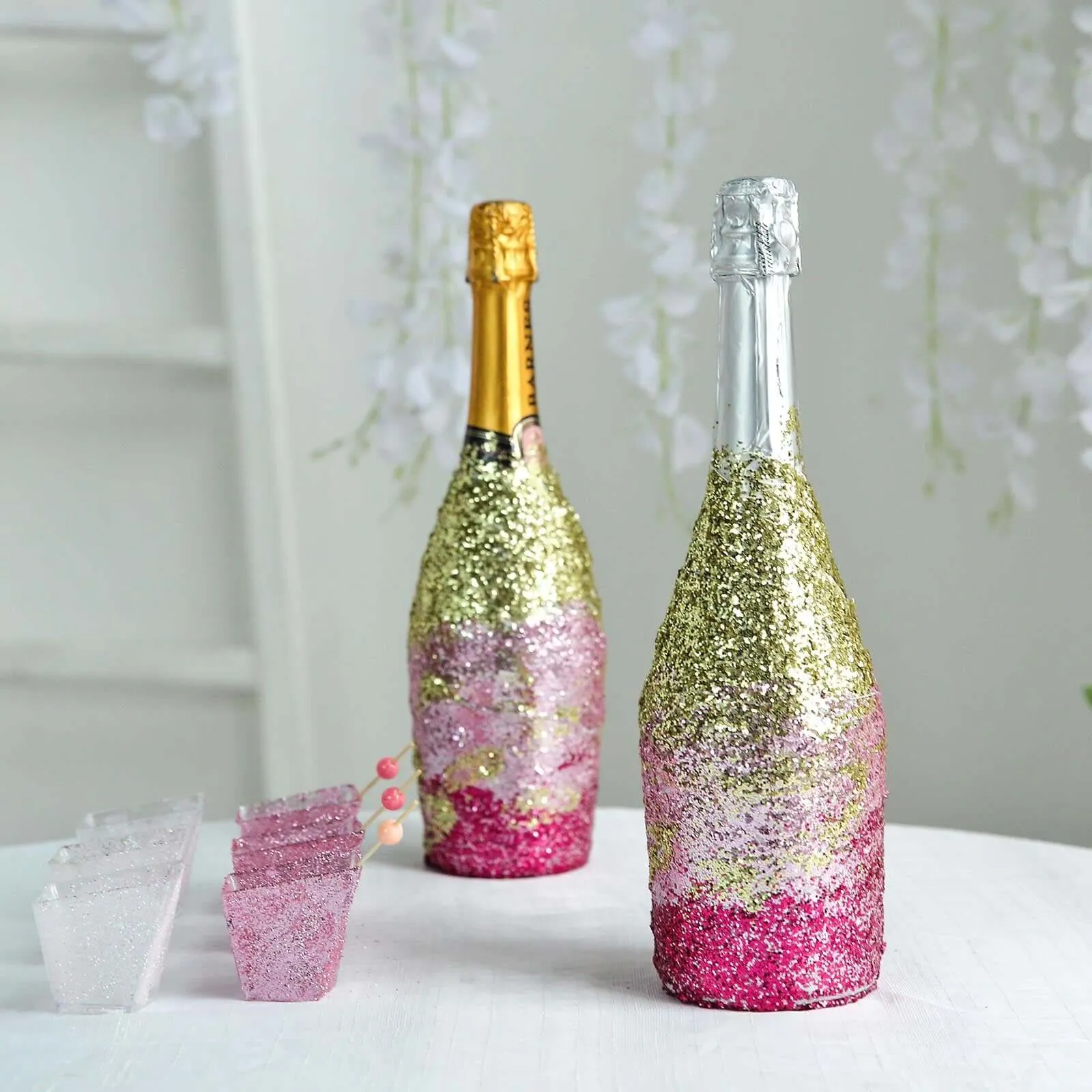 1 lb Bottle Nontoxic Gold DIY Arts and Crafts Extra Fine Glitter