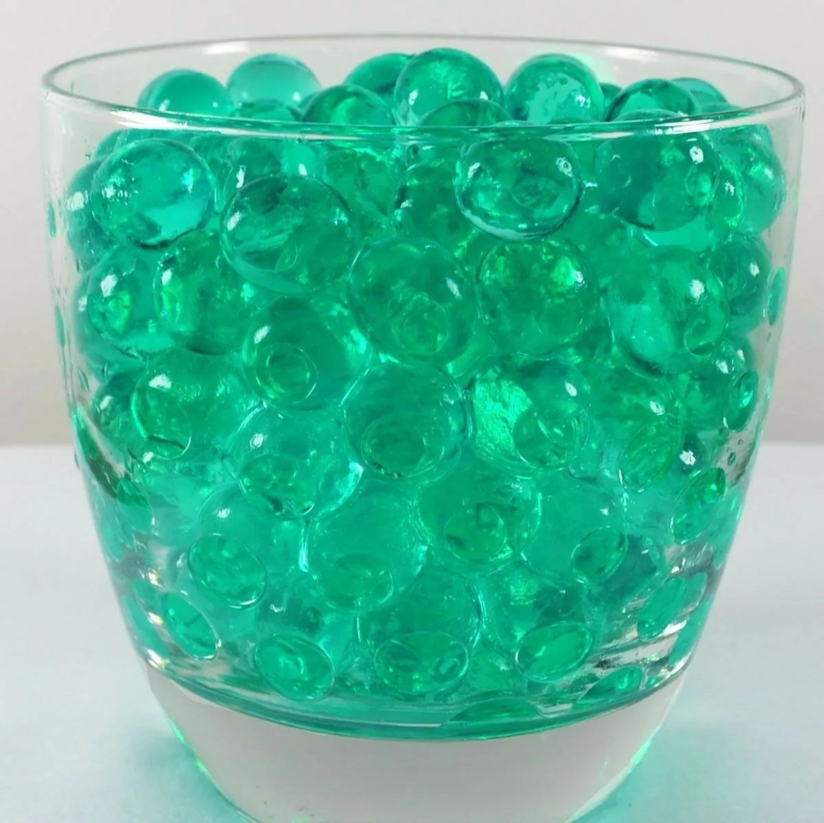 50 Pack X Crystal Soil Water Beads Jelly Ball Vase Filler Home Wedding
