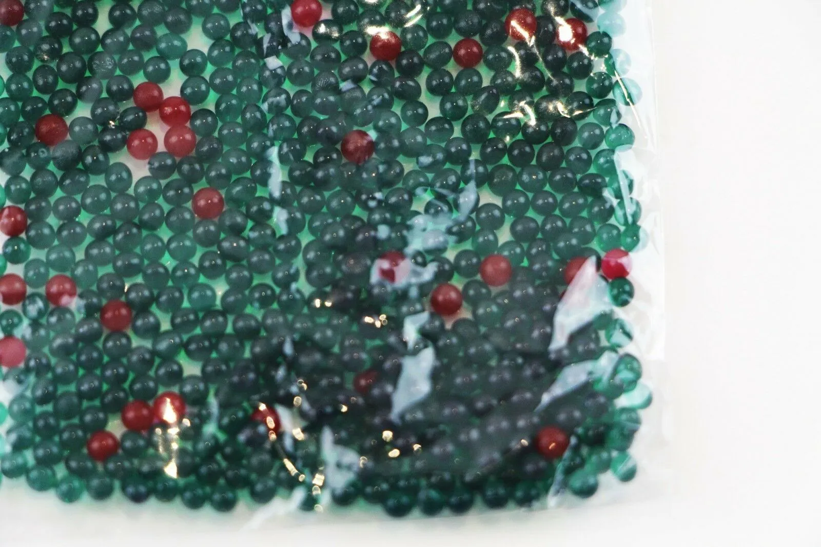 50 Pack X Crystal Soil Water Beads Jelly Ball Vase Filler Home Wedding