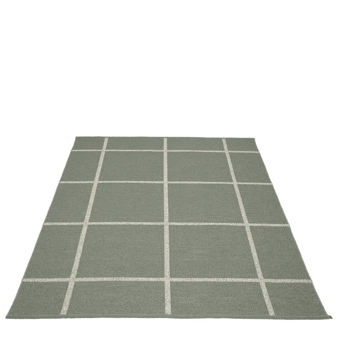 Ada Rug - Army/Stone Metallic