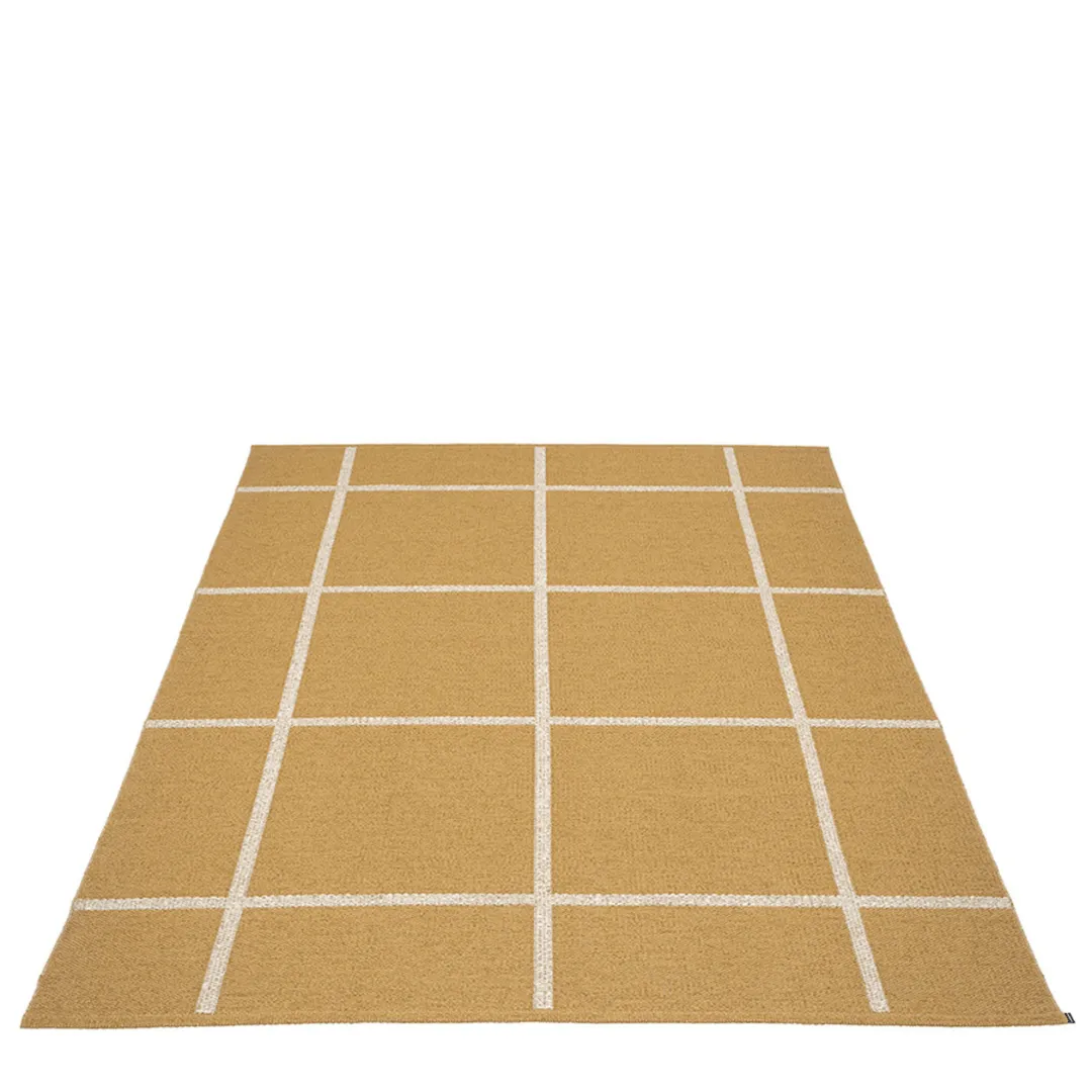 Ada Rug - Ochre/Beige Metallic