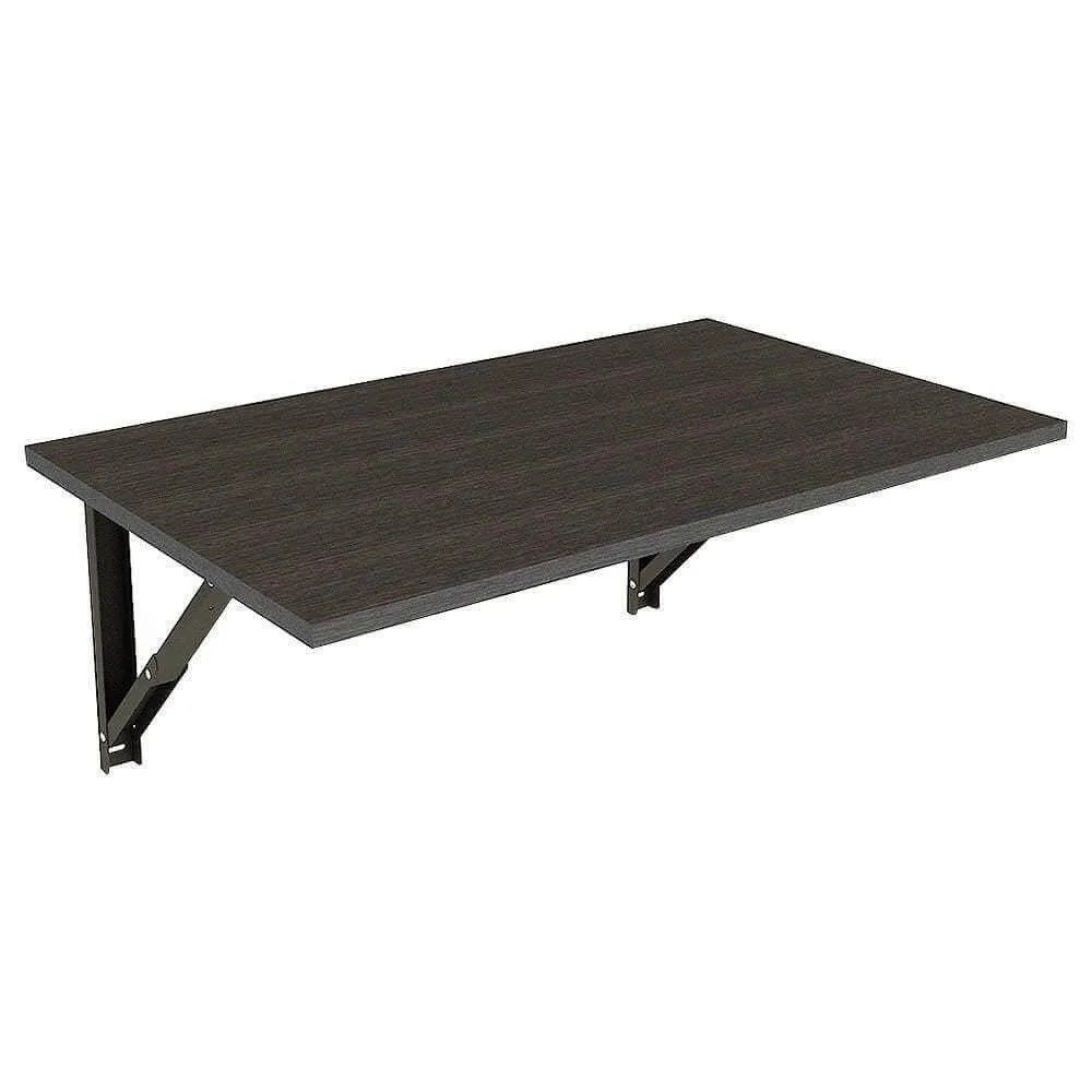 Athena F80 Folding Study Table, Classic Wenge