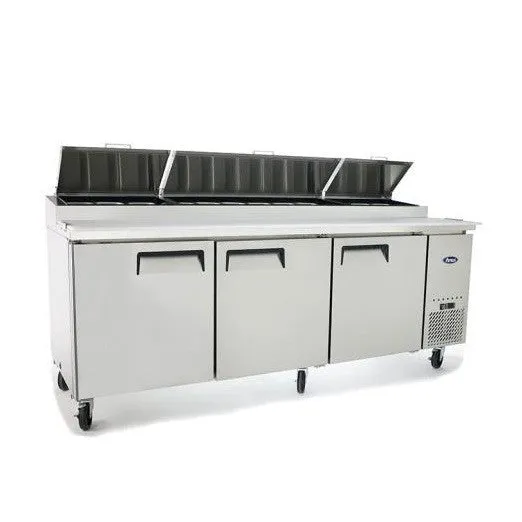 Atosa MPF8203 93" Three Door Pizza Prep Table