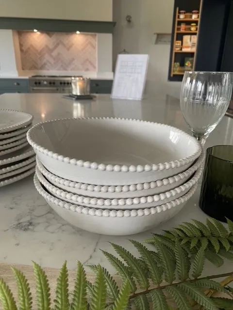Beaded Pasta Bowl (Set of 4)