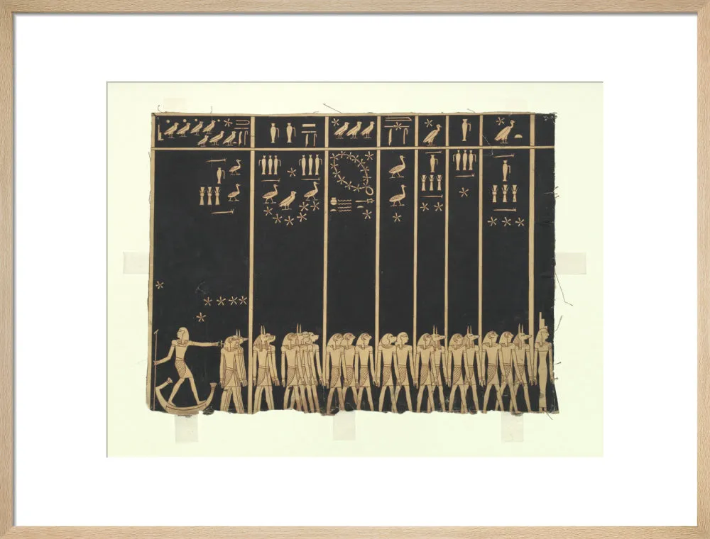 Belzoni: Burial chamber watercolour