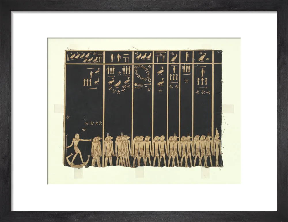 Belzoni: Burial chamber watercolour
