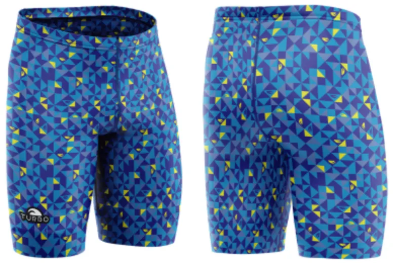 Boys Jammer Full-Print - Origami (Royal)