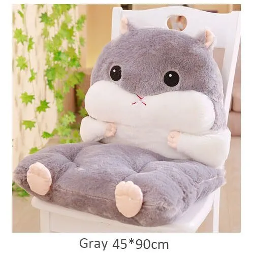Cartoon Hamster Seat Cushion