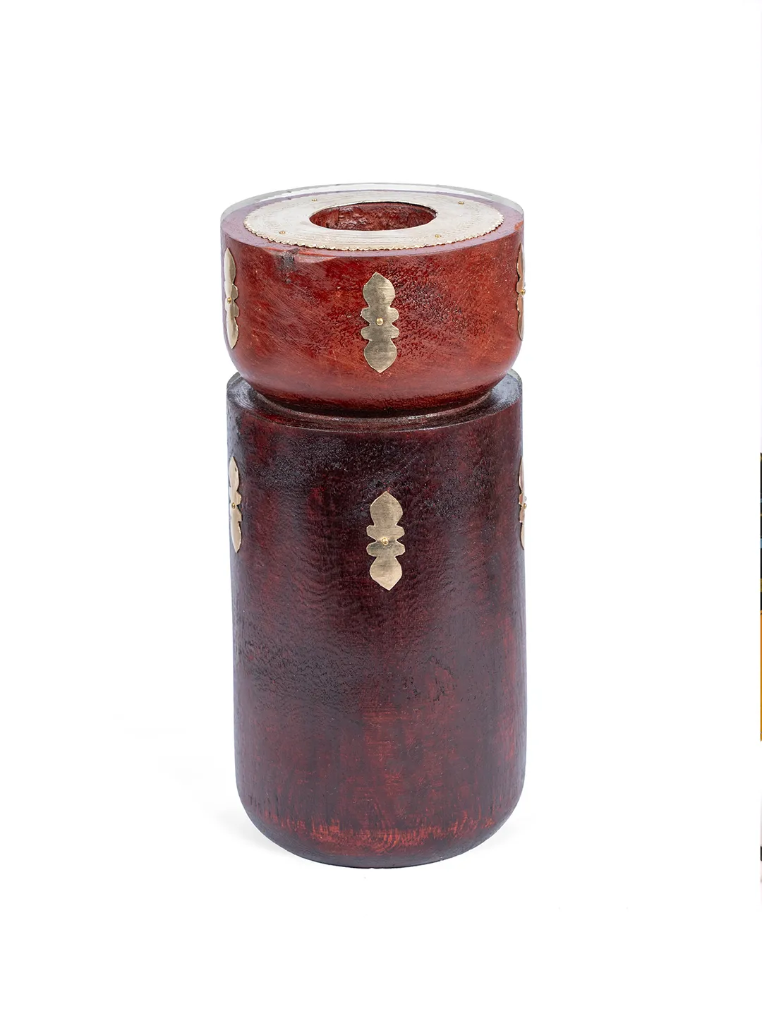 Floor Standing Two Stage Pillar Candle Holder