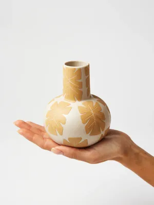 Happy Vase - Small Golden Palm