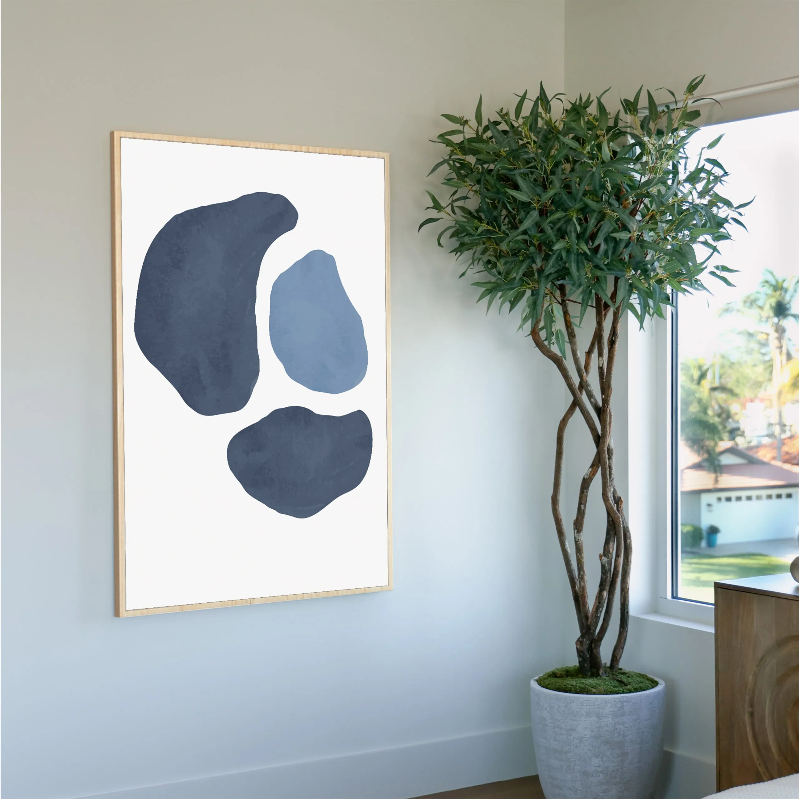 Hues of Blue 2 Custom Art