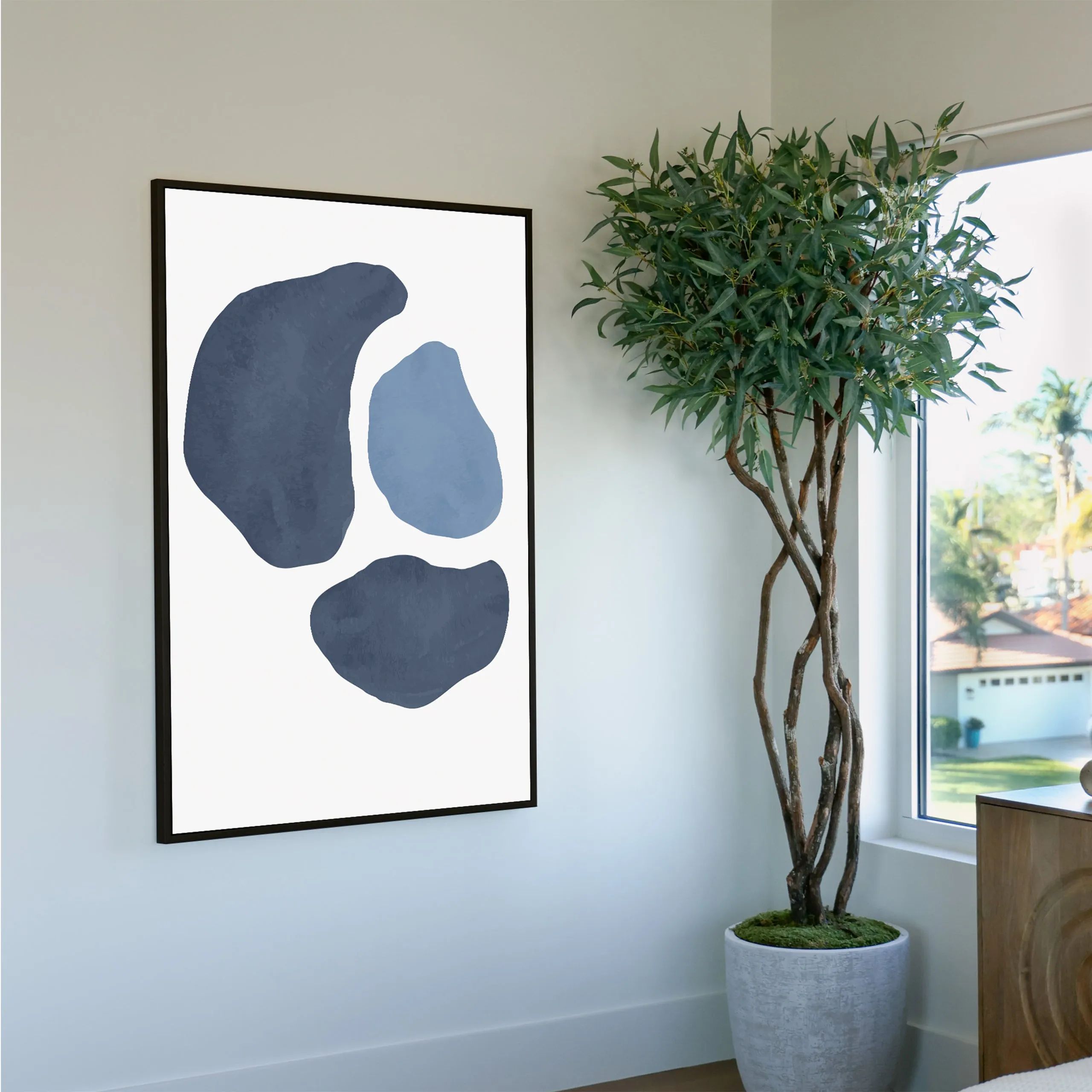 Hues of Blue 2 Custom Art