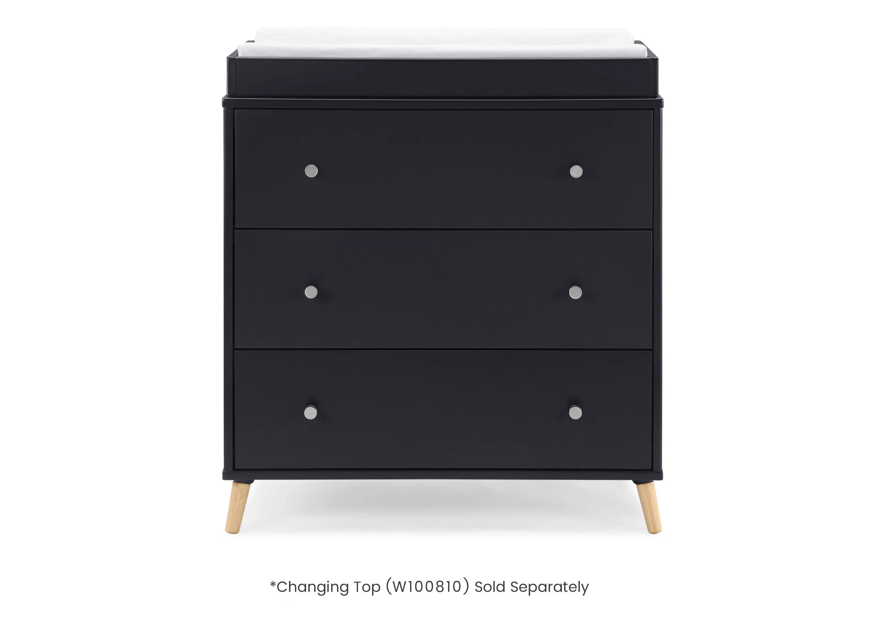 Jordan 3 Drawer Dresser with Interlocking Drawers
