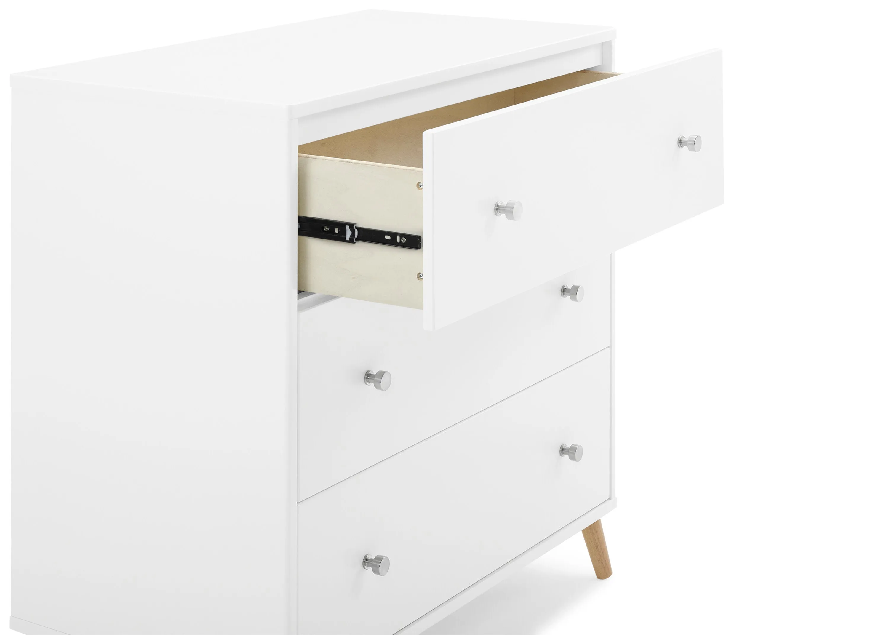 Jordan 3 Drawer Dresser with Interlocking Drawers