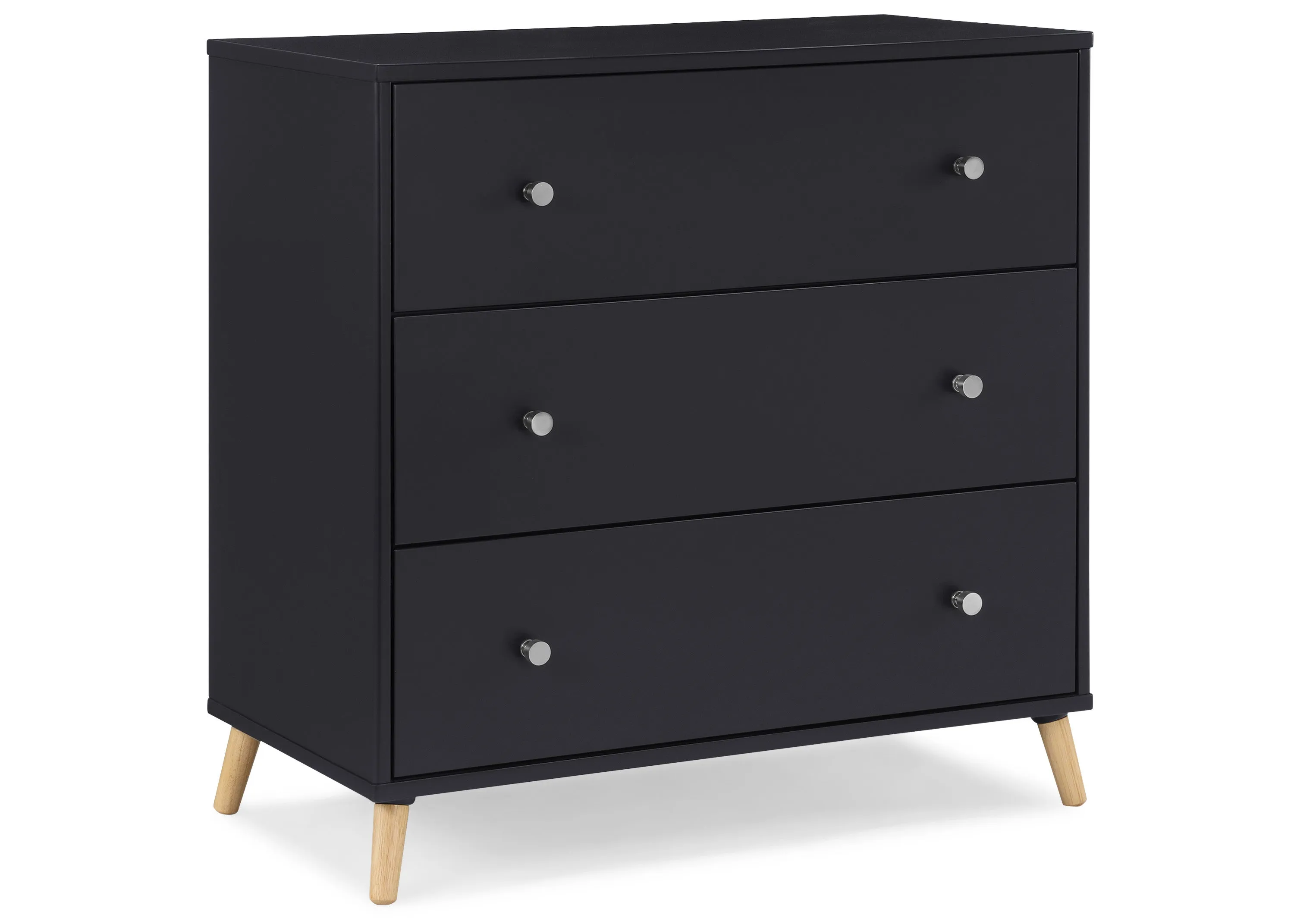 Jordan 3 Drawer Dresser with Interlocking Drawers