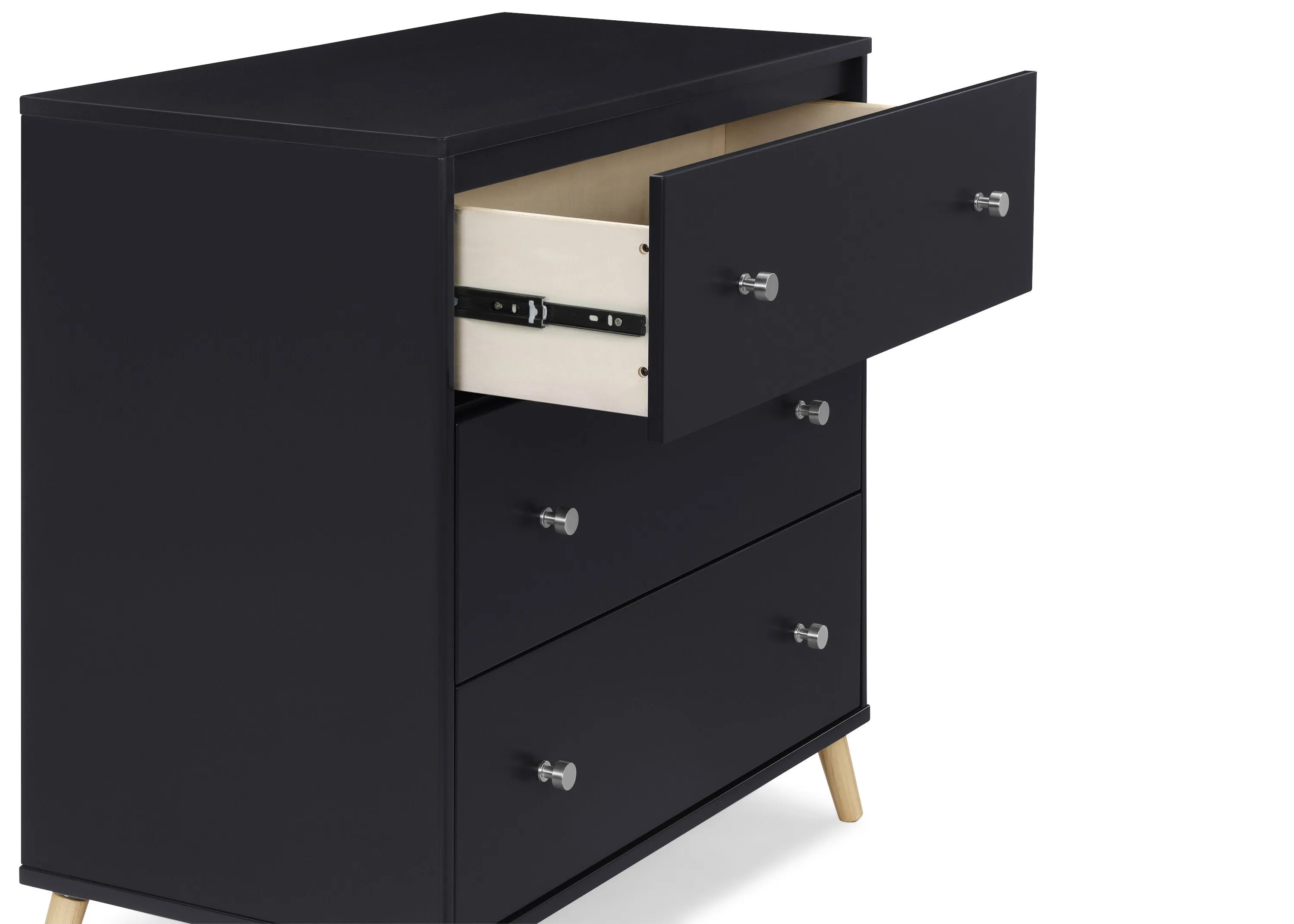 Jordan 3 Drawer Dresser with Interlocking Drawers
