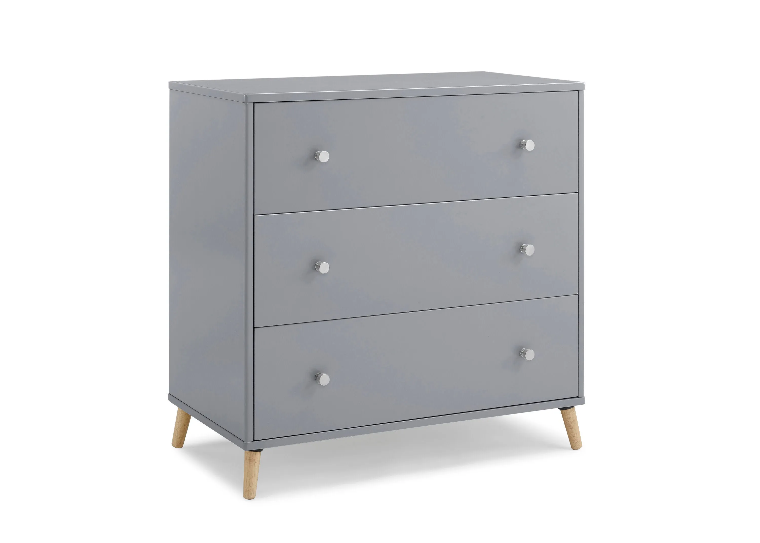 Jordan 3 Drawer Dresser with Interlocking Drawers