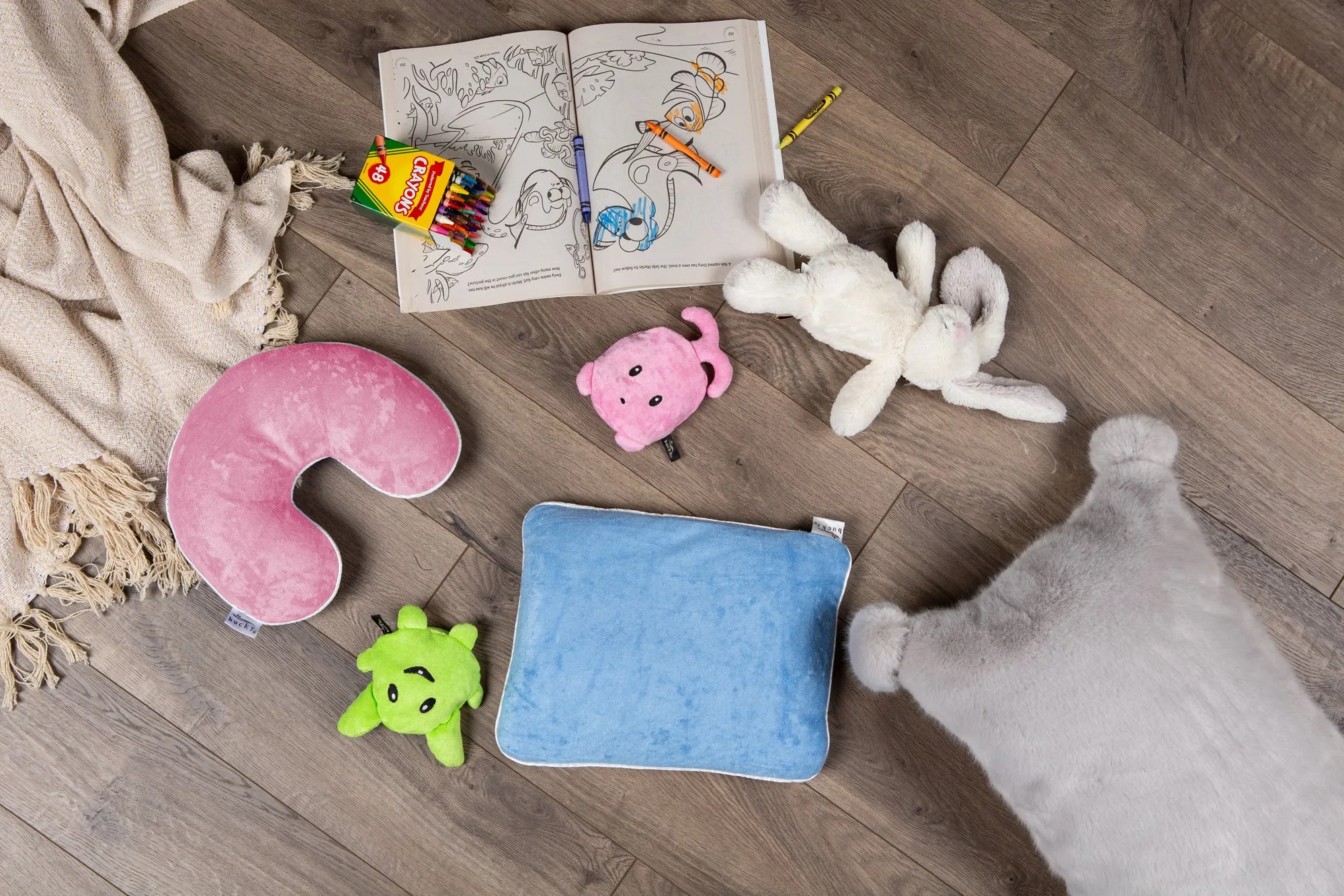 Jr U-Shaped Pillow - Pink