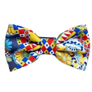 Limited Edition Sicilian Folk Papillon Bow Tie