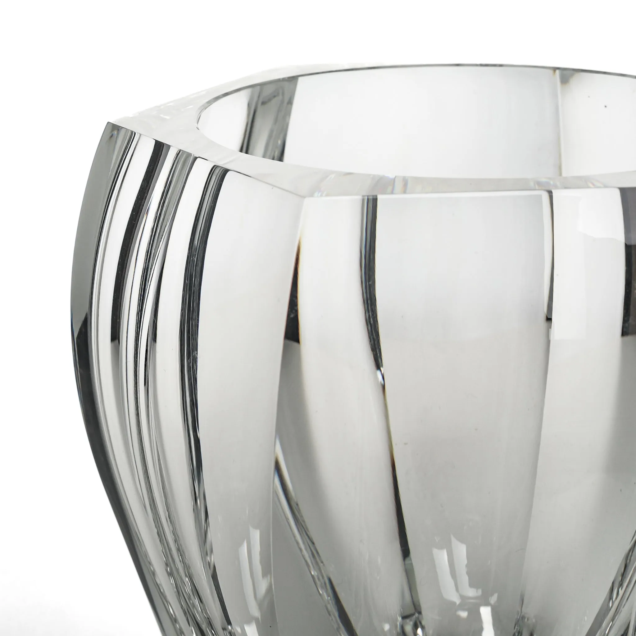 MOSER Crystal Vase  6 Panel