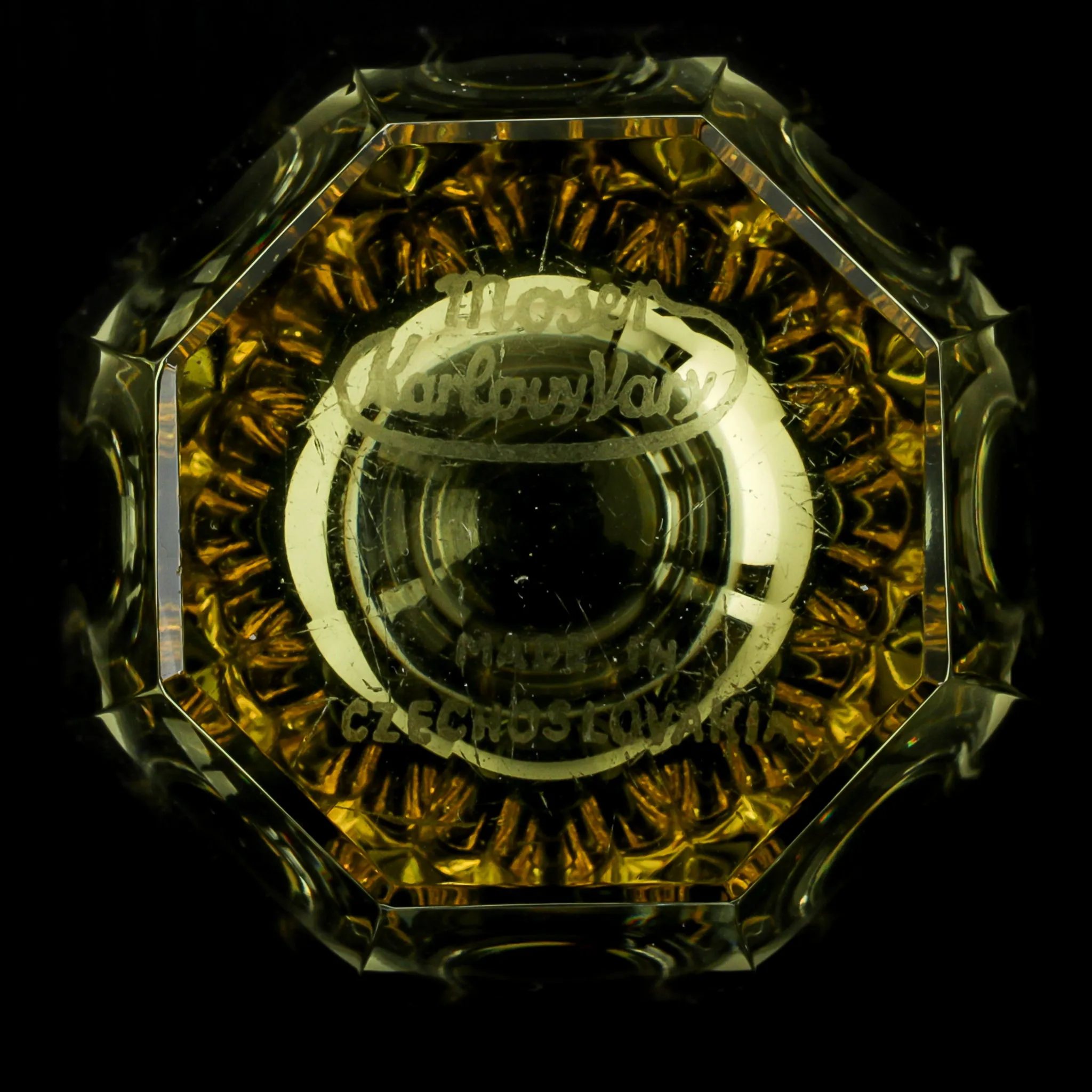 MOSER Etenity Vase Yellow