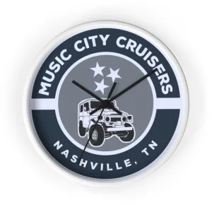 Music City Cruisers Wall clock