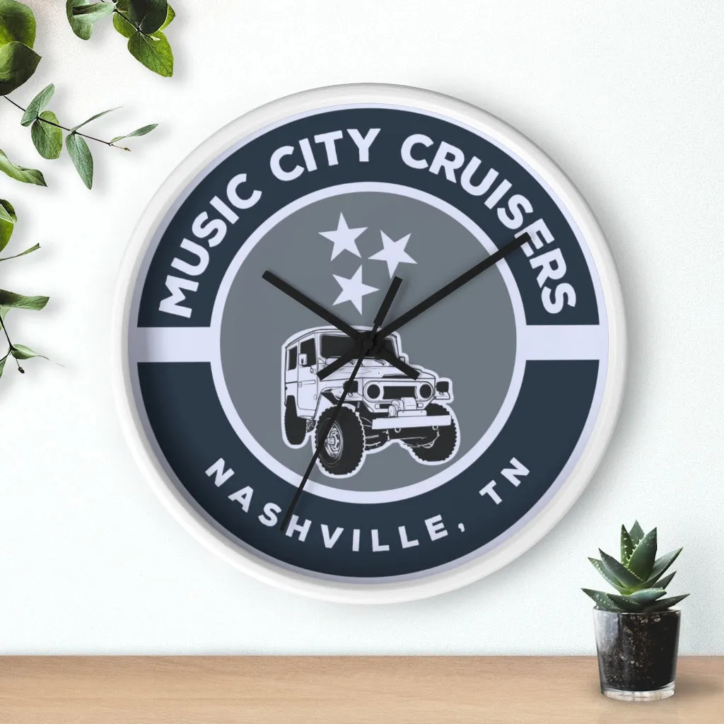 Music City Cruisers Wall clock