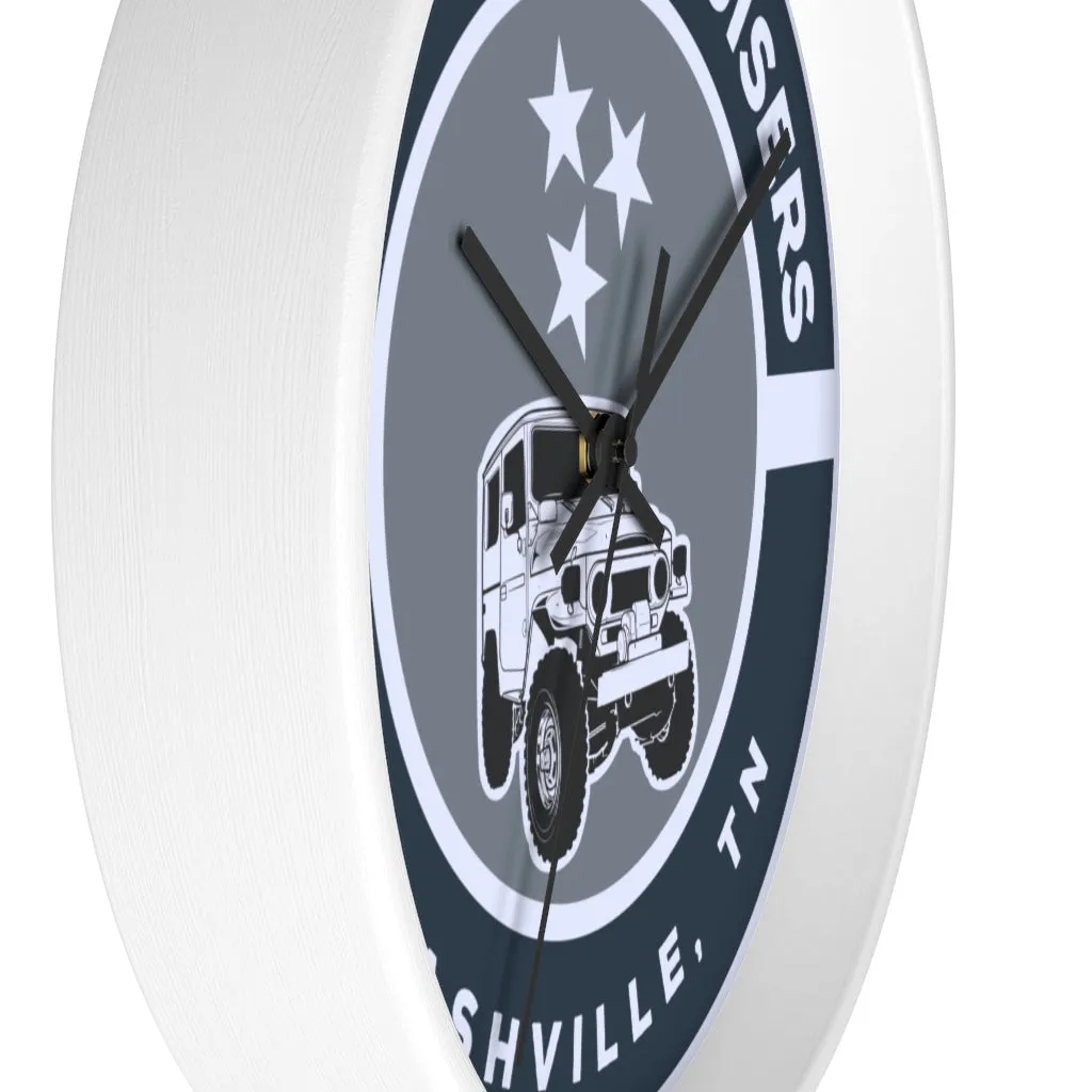 Music City Cruisers Wall clock