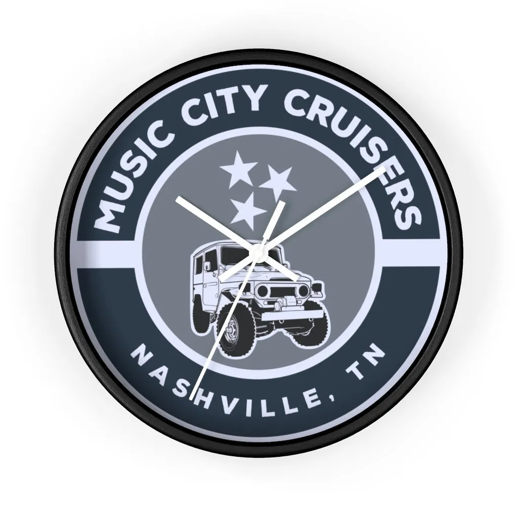 Music City Cruisers Wall clock
