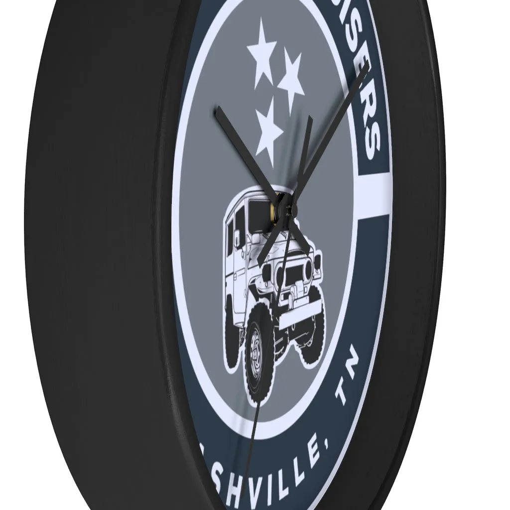 Music City Cruisers Wall clock