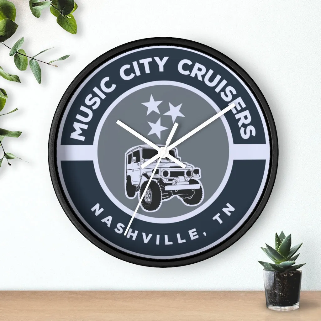 Music City Cruisers Wall clock