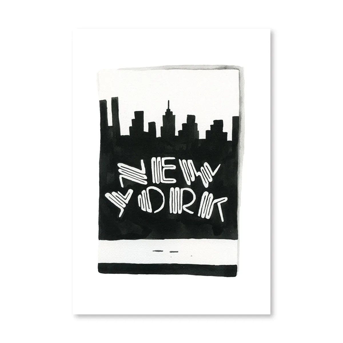 New York City Matchbook