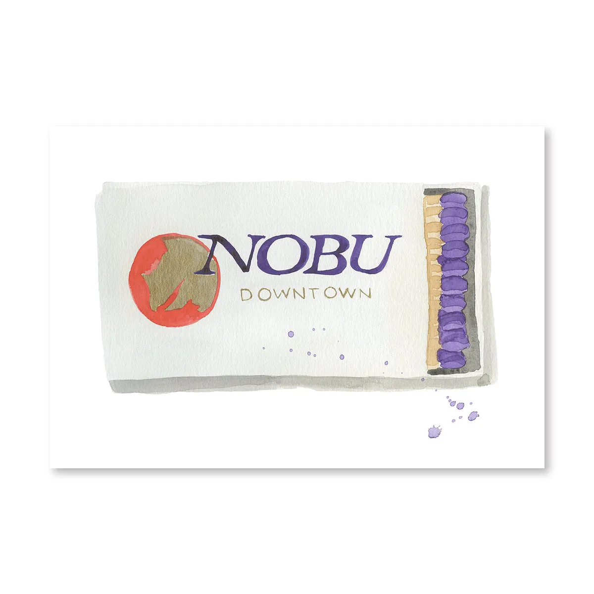 Nobu Matchbook