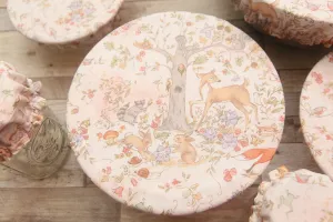 NON-PROP (In the Meadow) Bowl, Jar, Cup, Plate COVERS; Hot Pad; Jar Opener; In the Meadow; MADE TO ORDER