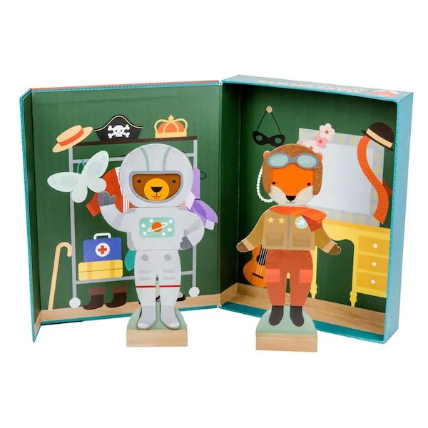 Petit Collage Magnetic Dress Up - Make Believe