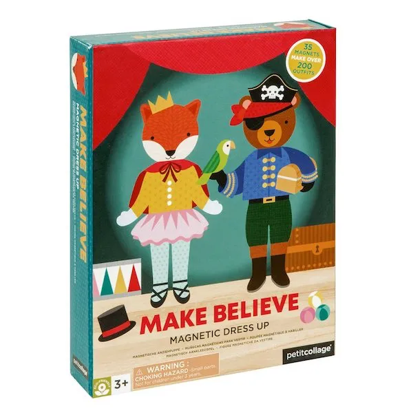 Petit Collage Magnetic Dress Up - Make Believe