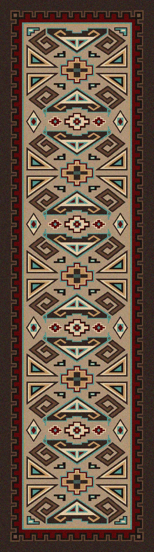 "Butte - Southwest"  Area Rugs - Choose from 6 Sizes!